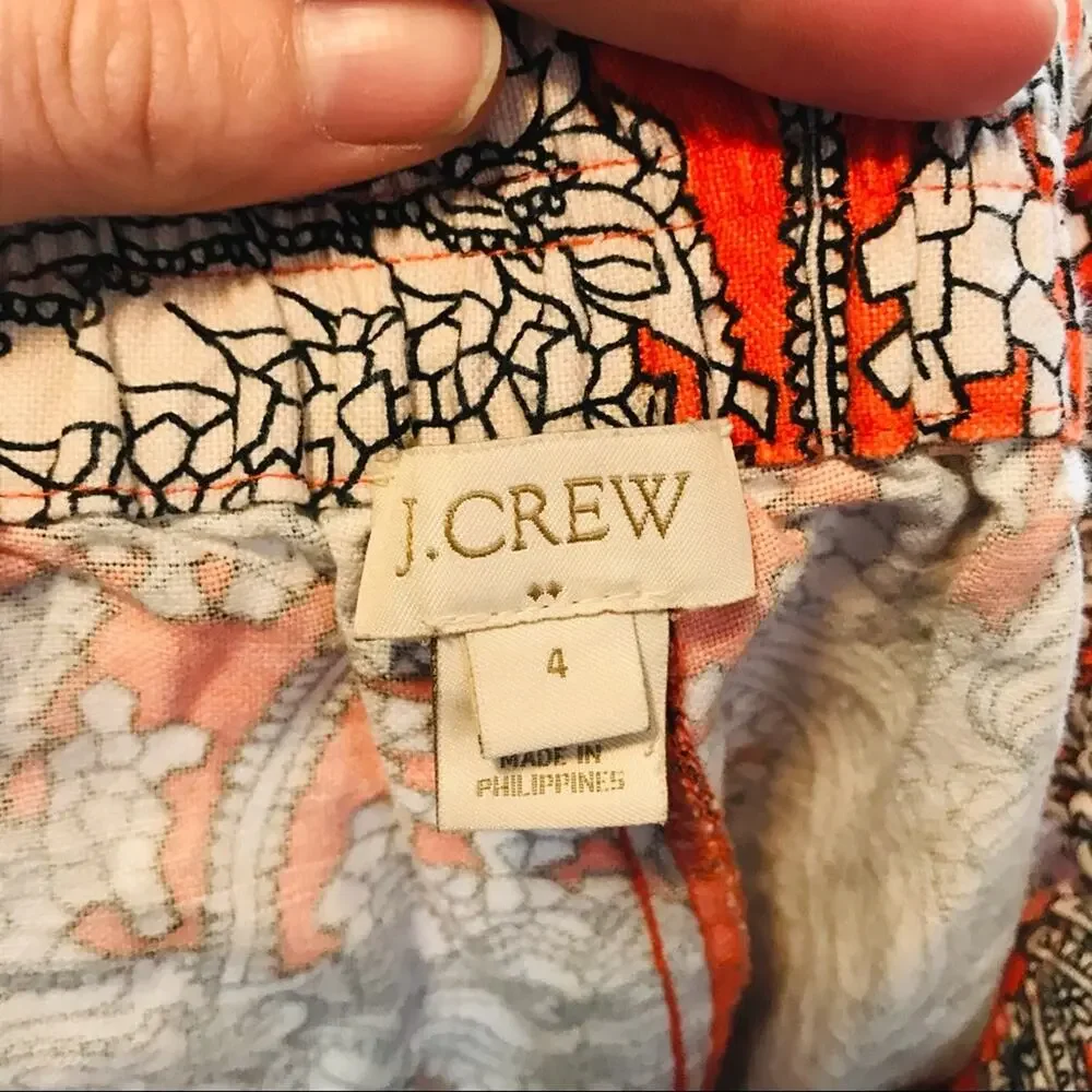 J Crew Linen Shorts